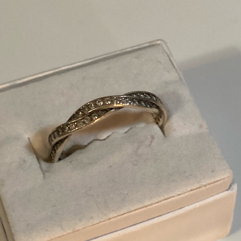 Pandora Silver Intricate Design Ring “Twist of Fate”